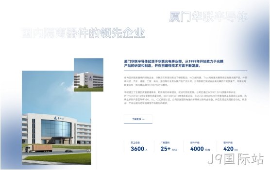 半导体网站开发